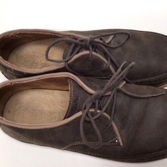 OluKai Honolulu Lace Up Men\'s Brown Leather Oxford Loafers Casual Shoes Size 9 main image 10
